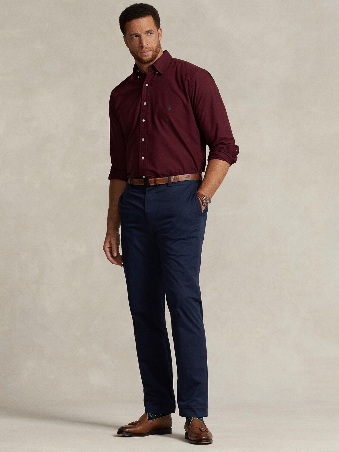 Оксфордская рубашка Polo Big & Tall, окрашенная в готовом виде Ralph Lauren, гарвардское вино
Оксфордская рубашка Polo Big & Tall, окрашенная в готовом виде Ralph Lauren, гарвардское вино