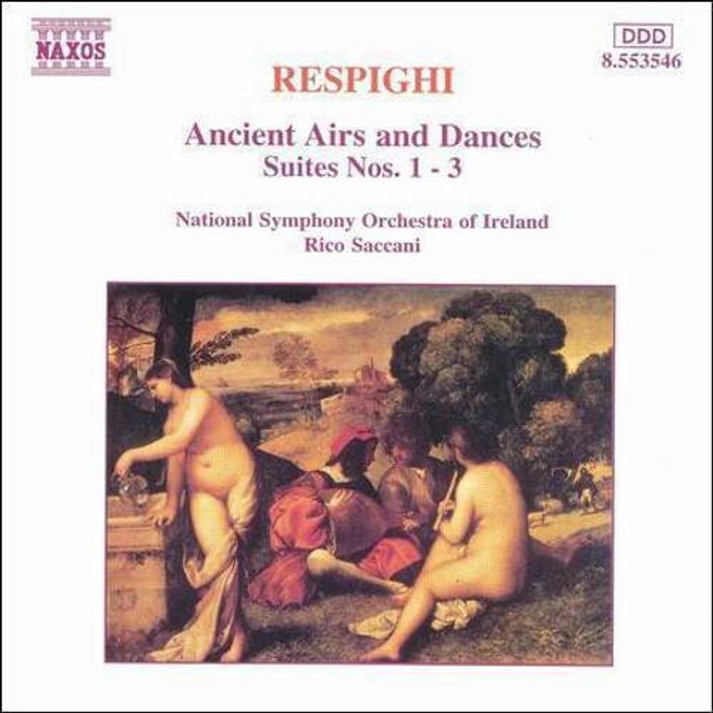 Диск CD Ancient Airs And Dances: Suites Nos. 1-3 - Ottorino Respighi, National Symphony Orchestra of Ireland, Rico Saccani
Диск CD Ancient Airs And Dances: Suites Nos. 1-3 - Ottorino Respighi, National Symphony Orchestra of Ireland, Rico Saccani