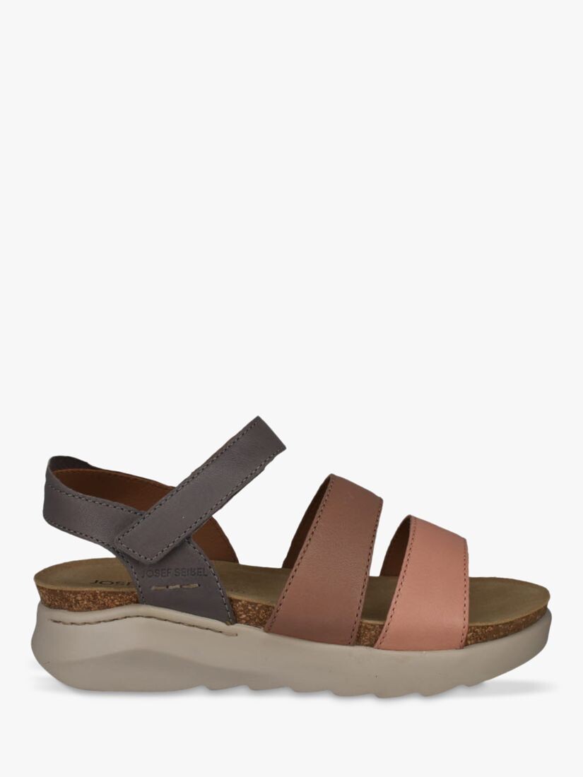 Josef Seibel Celine 06 Кожаные сандалии с ремешками на массивной подошве, серый/розовый
Josef Seibel Celine 06 Кожаные сандалии с ремешками на массивной подошве, серый/розовый