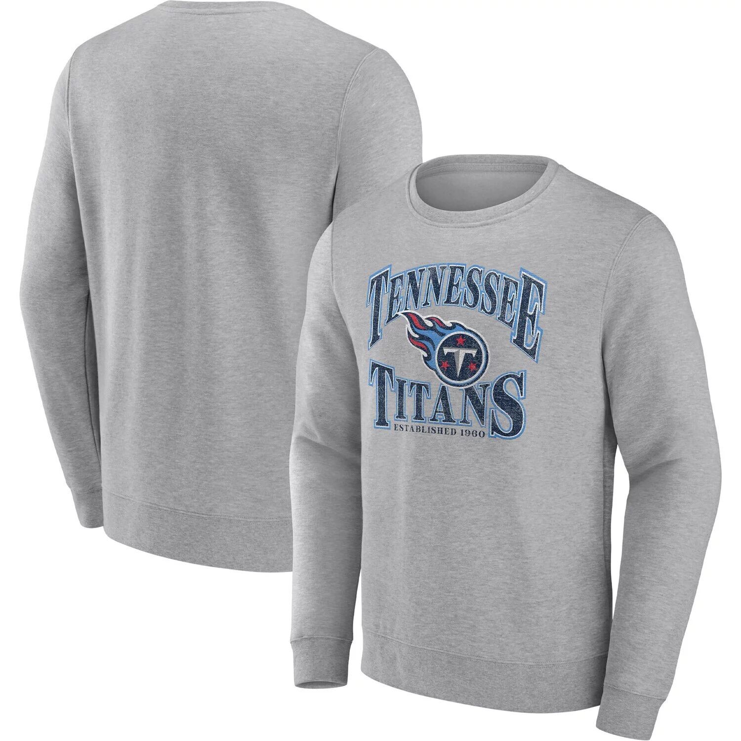 Мужской пуловер с фирменным рисунком Tennessee Titans Playability, темно-серый, свитшот Fanatics
Мужской пуловер с фирменным рисунком Tennessee Titans Playability, темно-серый, свитшот Fanatics
