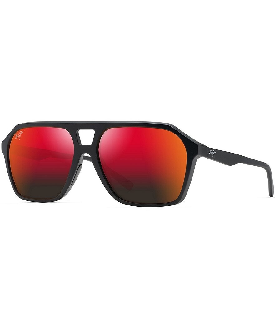 Мужские поляризационные солнцезащитные очки-авиаторы Maui Jim на танкетке 57 мм, черный
Мужские поляризационные солнцезащитные очки-авиаторы Maui Jim на танкетке 57 мм, черный