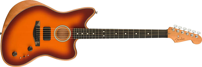 Акустическая гитара Fender American Acoustasonic Jazzmaster, Tobacco Sunburst, Ebony Fingerboard 0972313252
Акустическая гитара Fender American Acoustasonic Jazzmaster, Tobacco Sunburst, Ebony Fingerboard 0972313252
