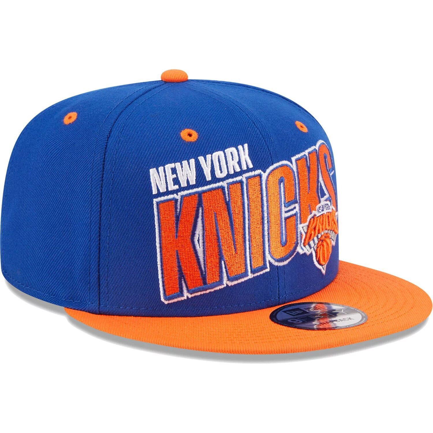 Мужская кепка New Era синего/оранжевого цвета New York Knicks Stacked Slant, двухцветная кепка 9FIFTY Snapback
Мужская кепка New Era синего/оранжевого цвета New York Knicks Stacked Slant, двухцветная кепка 9FIFTY Snapback