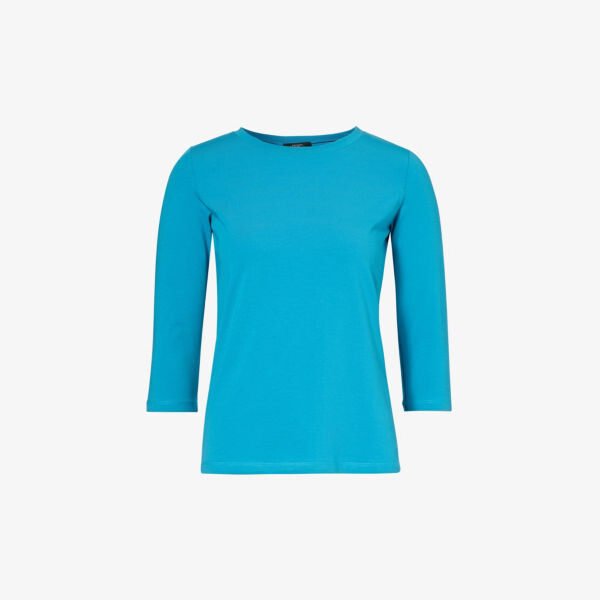 Футболка Multia из эластичного хлопка с круглым вырезом Weekend Max Mara, зеленый
Футболка Multia из эластичного хлопка с круглым вырезом Weekend Max Mara, зеленый