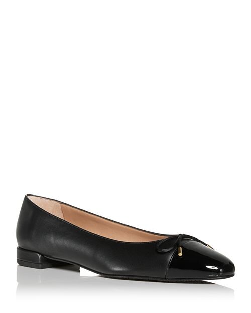 Женские лакированные туфли без шнуровки на плоской подошве Stuart Weitzman, цвет Black
Женские лакированные туфли без шнуровки на плоской подошве Stuart Weitzman, цвет Black