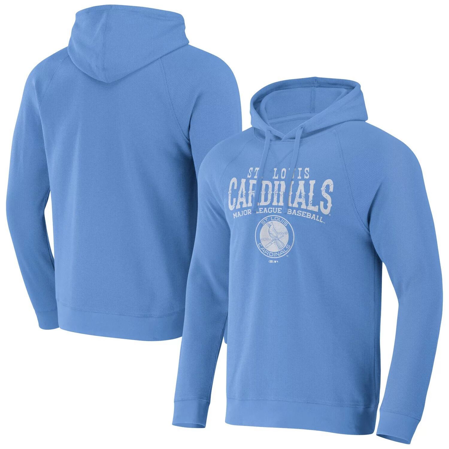 Мужская коллекция Darius Rucker от Fanatics Голубой пуловер с капюшоном St. Louis Cardinals вафельной вязки реглан, Синий
Мужская коллекция Darius Rucker от Fanatics Голубой пуловер с капюшоном St. Louis Cardinals вафельной вязки реглан, Синий