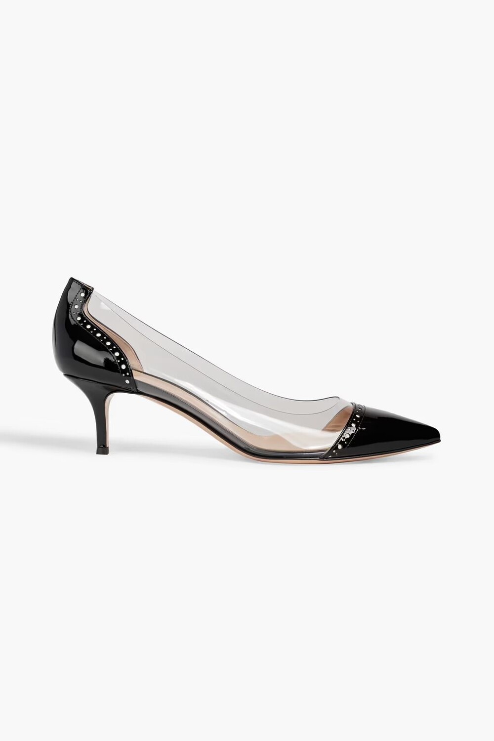 Туфли Macy 55 из лакированной кожи и ПВХ с лазерной обработкой Gianvito Rossi, черный
Туфли Macy 55 из лакированной кожи и ПВХ с лазерной обработкой Gianvito Rossi, черный