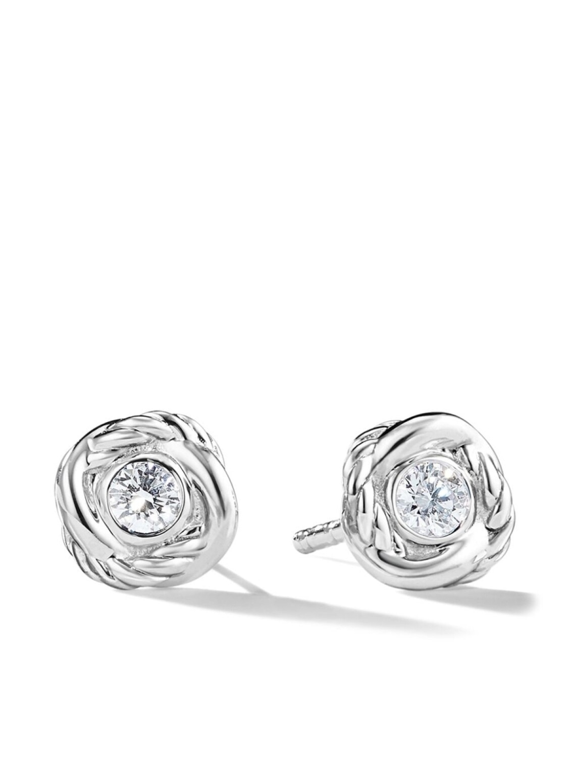 Серьги Crossover Infinity из белого золота с бриллиантами David Yurman, серебряный
Серьги Crossover Infinity из белого золота с бриллиантами David Yurman, серебряный