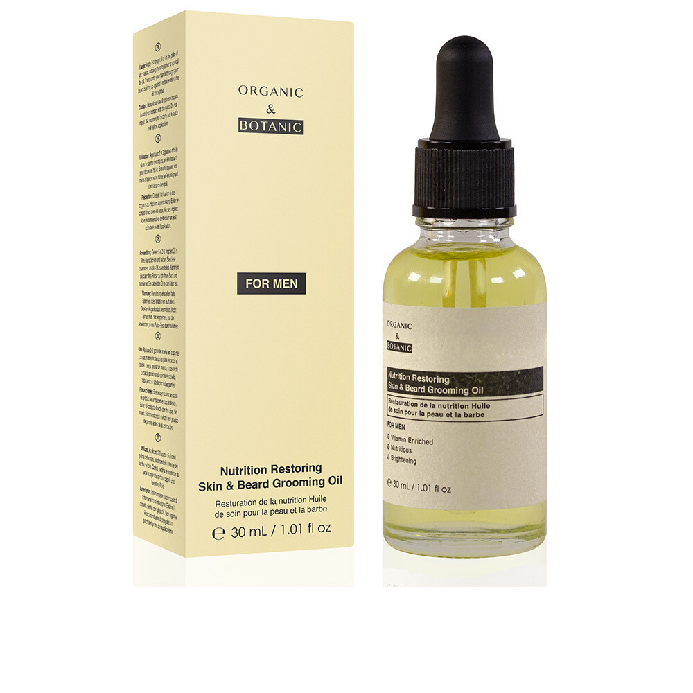 масло для ухода за бородой For men nutrition restoring skin&beard grooming oil Organic & botanic, 30 мл
масло для ухода за бородой For men nutrition restoring skin&beard grooming oil Organic & botanic, 30 мл