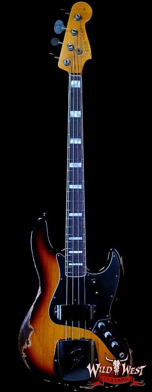 Басс гитара Fender Custom Shop Limited Edition Custom Jazz Bass J-Bass Heavy Relic Faded Aged 3 Tone Sunburst
Басс гитара Fender Custom Shop Limited Edition Custom Jazz Bass J-Bass Heavy Relic Faded Aged 3 Tone Sunburst