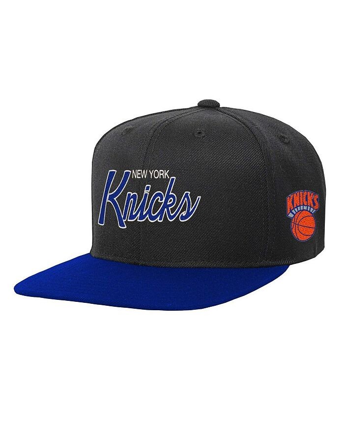 Черная кепка New York Knicks Team Script для мальчиков и девочек Big Snapback Mitchell & Ness, черный
Черная кепка New York Knicks Team Script для мальчиков и девочек Big Snapback Mitchell & Ness, черный