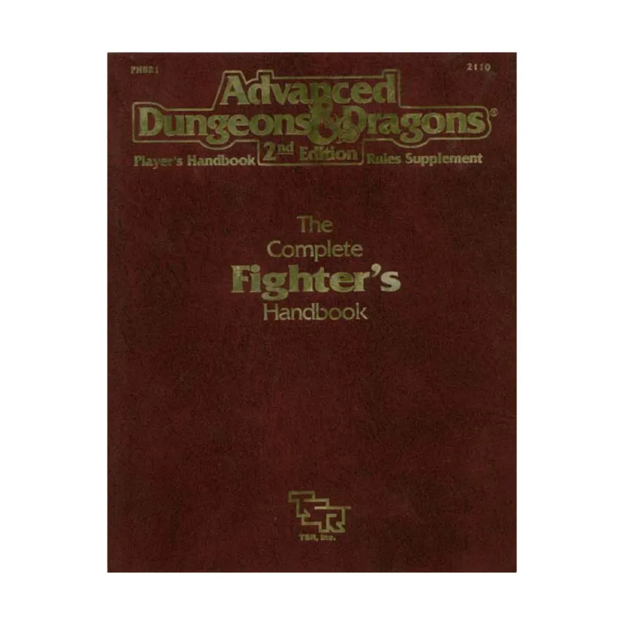 Complete Fighter's Handbook (1st Printing), Advanced Dungeons & Dragons (2nd Edition) - Player's Guides & Books, мягкая обложка
Complete Fighter's Handbook (1st Printing), Advanced Dungeons & Dragons (2nd Edition) - Player's Guides & Books, мягкая обложка
