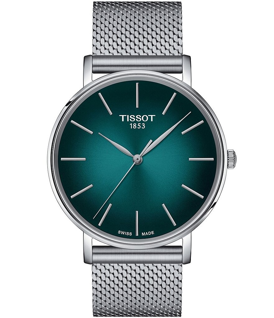 Мужские часы Tissot Everytime с аналоговым кварцевым браслетом из нержавеющей стали, серебро
Мужские часы Tissot Everytime с аналоговым кварцевым браслетом из нержавеющей стали, серебро