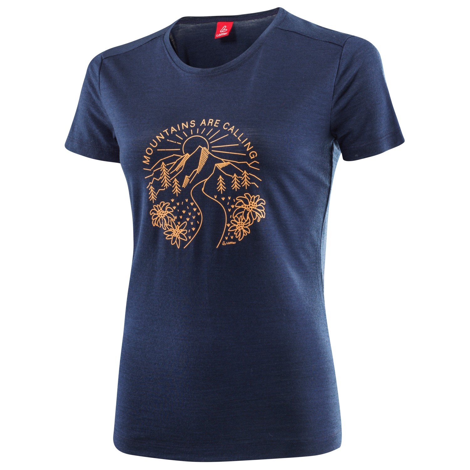 Рубашка из мериноса Löffler Women's Printshirt Mountains Merino Tencel, темно синий
Рубашка из мериноса Löffler Women's Printshirt Mountains Merino Tencel, темно синий