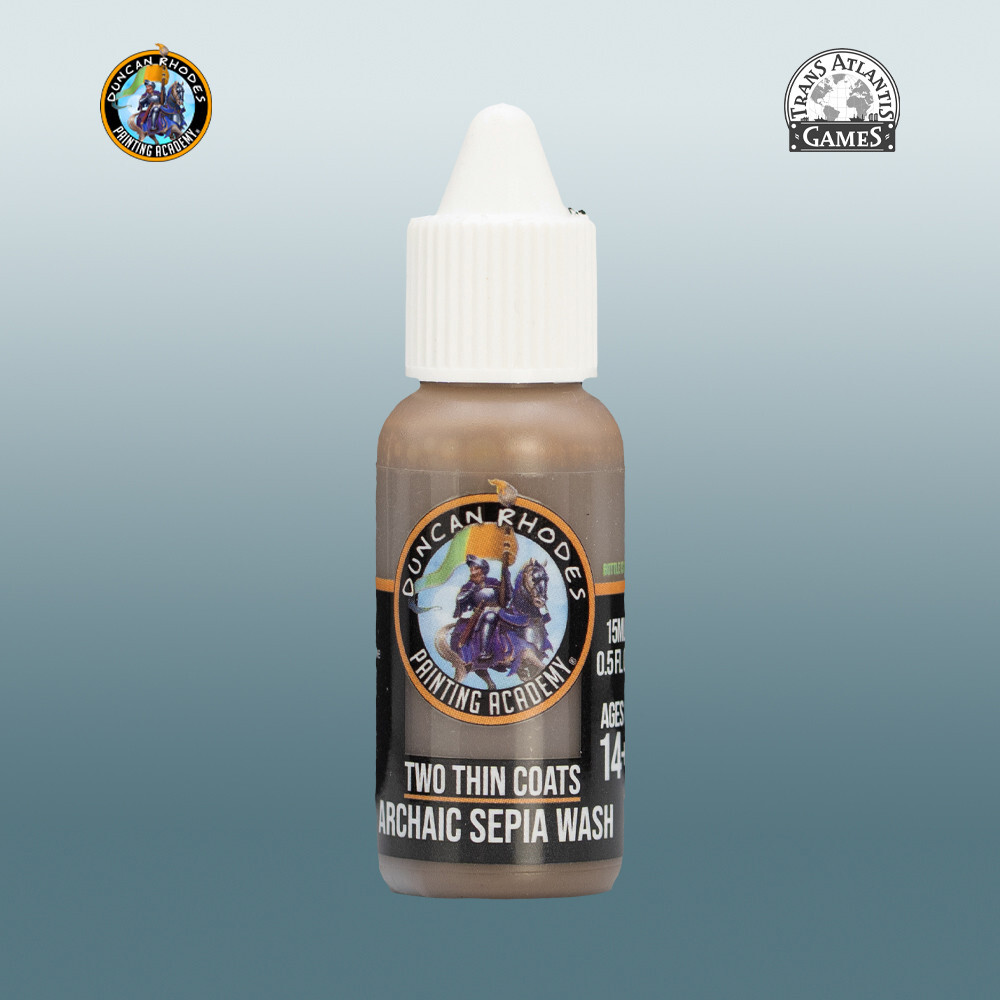 Аксессуары Duncan Rhodes Painting Academy Two Thin Coats: Archaic Sepia Wash (15ml)
Аксессуары Duncan Rhodes Painting Academy Two Thin Coats: Archaic Sepia Wash (15ml)