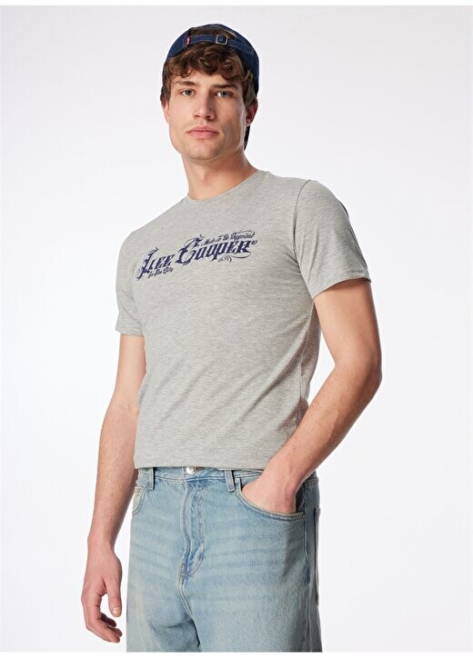 Мужская футболка Crew Neck Grey Melange 232 LCM 242041 NERO GREY MELANGE Lee Cooper, серый
Мужская футболка Crew Neck Grey Melange 232 LCM 242041 NERO GREY MELANGE Lee Cooper, серый