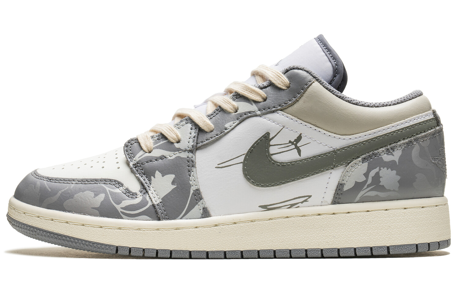 Кроссовки Air Jordan 1 Vintage Basketball Shoes Women's Low-top Grey/white, серый
Кроссовки Air Jordan 1 Vintage Basketball Shoes Women's Low-top Grey/white, серый