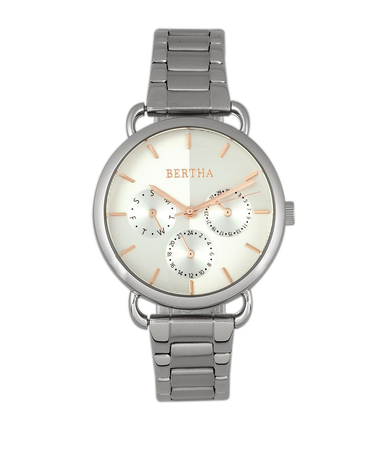 Кварцевые часы Gwen Collection серебряные из нержавеющей стали 36 мм Bertha, серебро
Кварцевые часы Gwen Collection серебряные из нержавеющей стали 36 мм Bertha, серебро