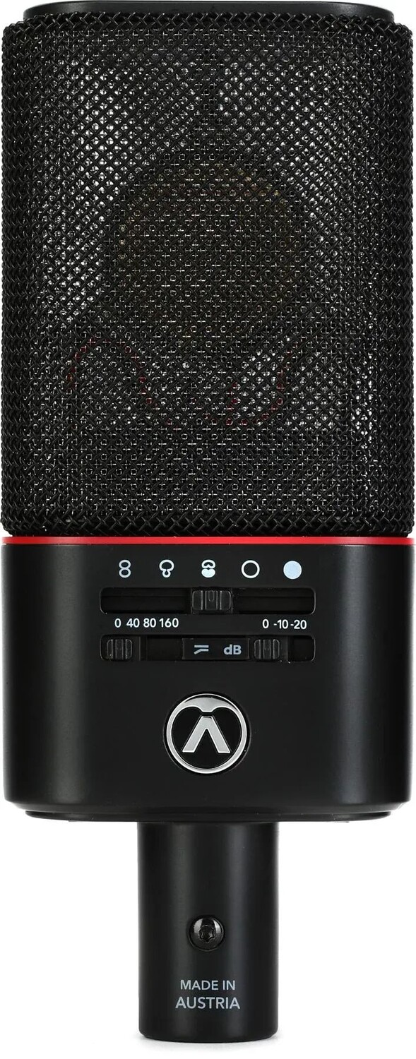Многонаправленный конденсаторный микрофон с большой диафрагмой Austrian Audio OC818 — черный
Многонаправленный конденсаторный микрофон с большой диафрагмой Austrian Audio OC818 — черный