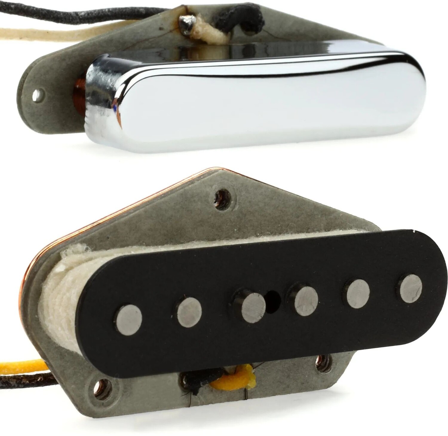Набор звукоснимателей Fender Pure Vintage '64 Telecaster Single Coil из двух частей
Набор звукоснимателей Fender Pure Vintage '64 Telecaster Single Coil из двух частей