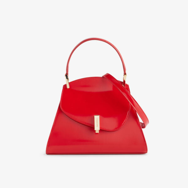 Кожаная сумка Prisma с металлической пластинкой и верхней ручкой Ferragamo, красный
Кожаная сумка Prisma с металлической пластинкой и верхней ручкой Ferragamo, красный