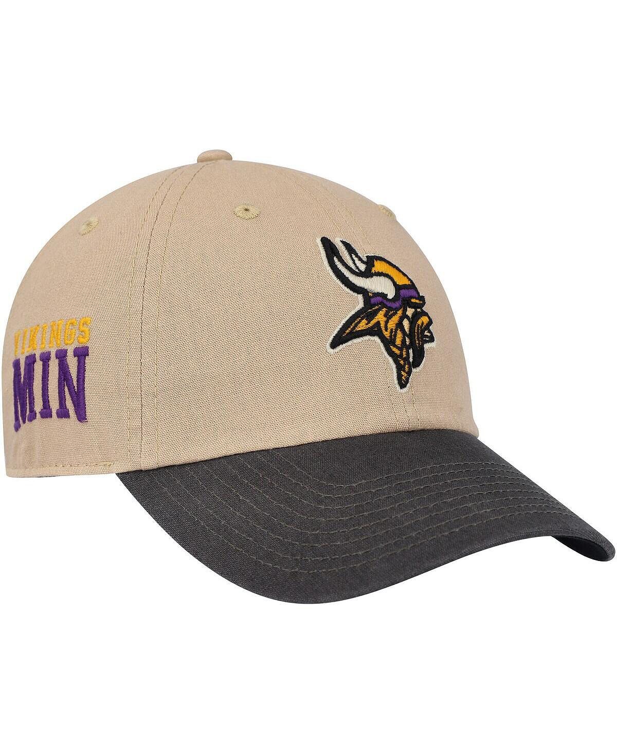 Мужская регулируемая шапка цвета хаки и угля Minnesota Vikings Ashford Clean Up '47 Brand
Мужская регулируемая шапка цвета хаки и угля Minnesota Vikings Ashford Clean Up '47 Brand