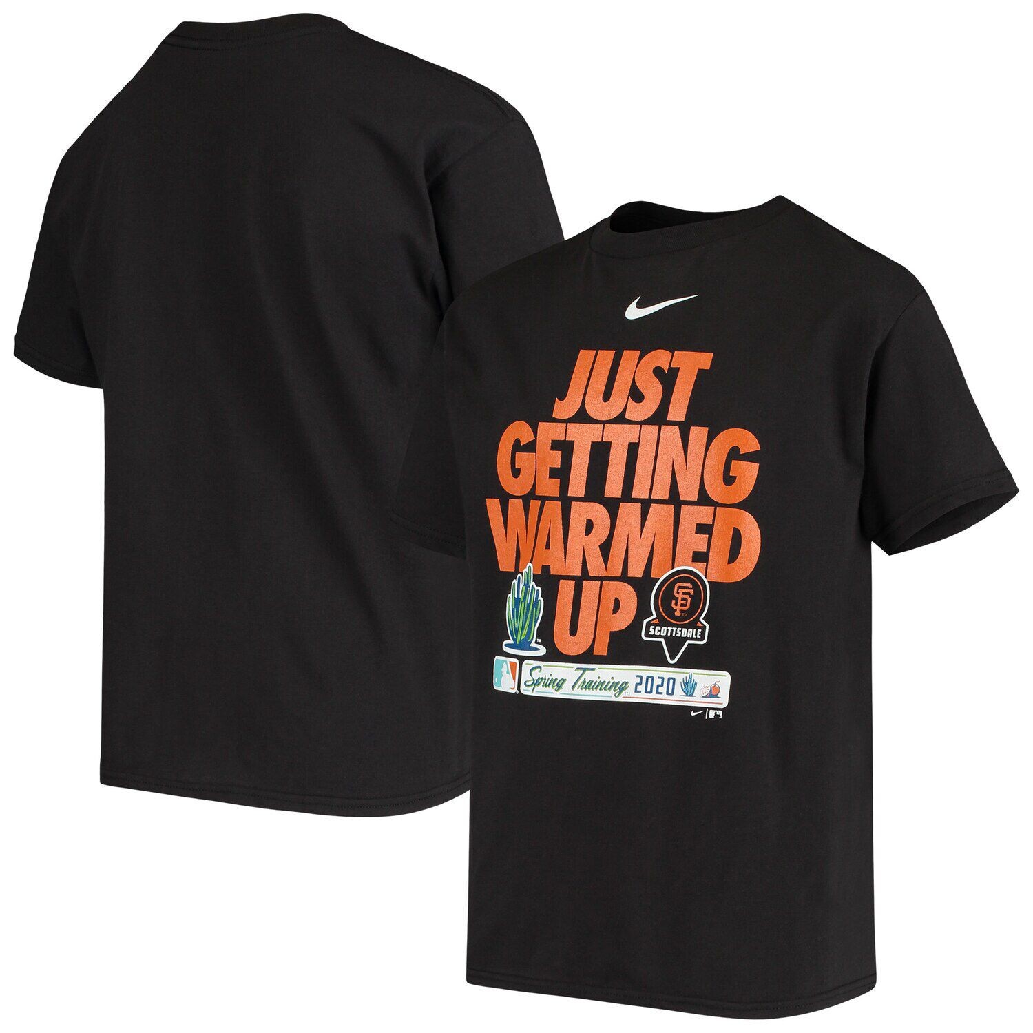 Черная молодежная футболка Nike San Francisco Giants 2020 Spring Training Just Get Warming Up Nike
Черная молодежная футболка Nike San Francisco Giants 2020 Spring Training Just Get Warming Up Nike