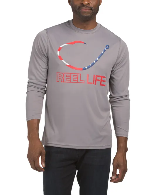 Топ Upf 50 Jax Beach с длинными рукавами и круглым вырезом на крючках Reel Life, цвет Silver Multi
Топ Upf 50 Jax Beach с длинными рукавами и круглым вырезом на крючках Reel Life, цвет Silver Multi