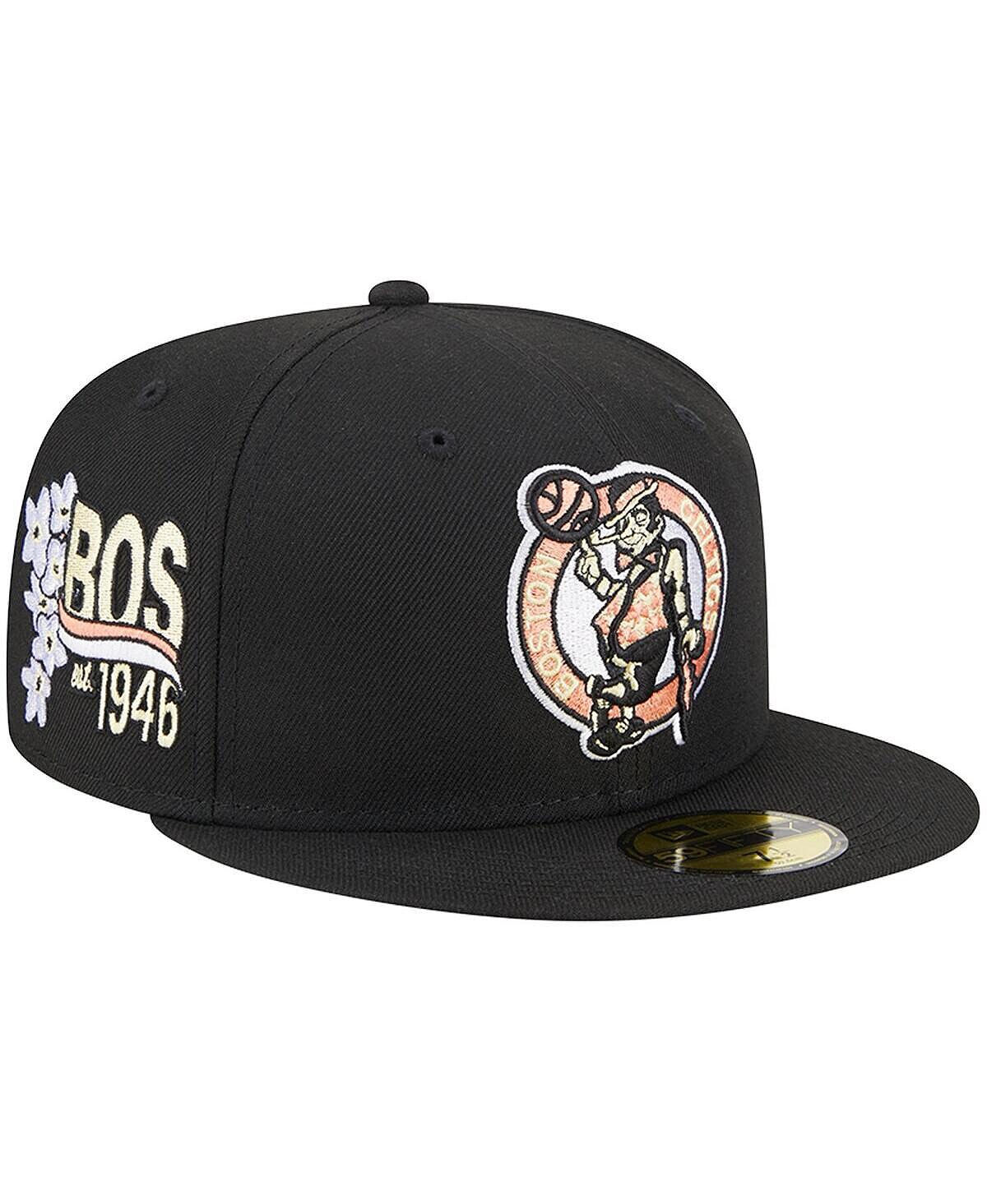 Мужская черная приталенная шляпа Boston Celtics с цветочным принтом сбоку 59FIFTY New Era
Мужская черная приталенная шляпа Boston Celtics с цветочным принтом сбоку 59FIFTY New Era