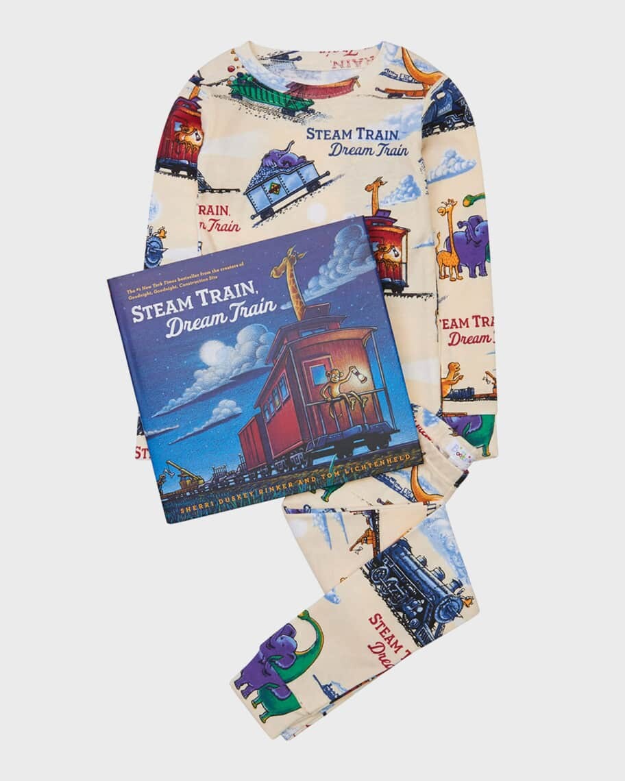 Подарочный комплект пижамы Stream Train Dream Train для мальчиков, размер 2–7 Books To Bed
Подарочный комплект пижамы Stream Train Dream Train для мальчиков, размер 2–7 Books To Bed