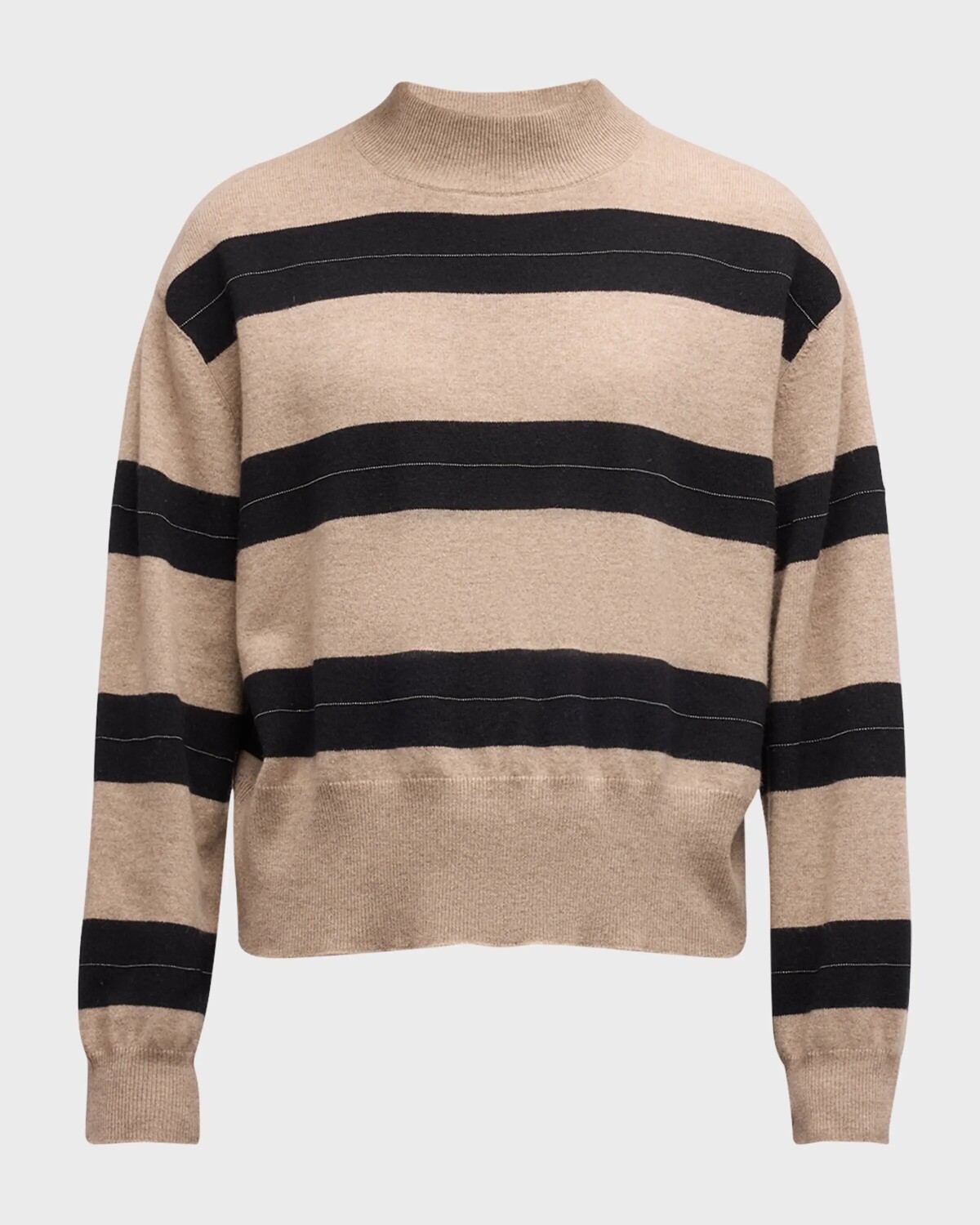 Полосатый свитер Monili из кашемира и шерсти Brunello Cucinelli, цвет Brown Stripe
Полосатый свитер Monili из кашемира и шерсти Brunello Cucinelli, цвет Brown Stripe