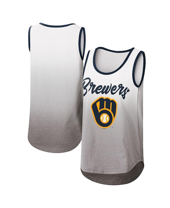 Женская белая майка с логотипом Milwaukee Brewers в честь вернисажа G-III 4Her by Carl Banks, белый
Женская белая майка с логотипом Milwaukee Brewers в честь вернисажа G-III 4Her by Carl Banks, белый