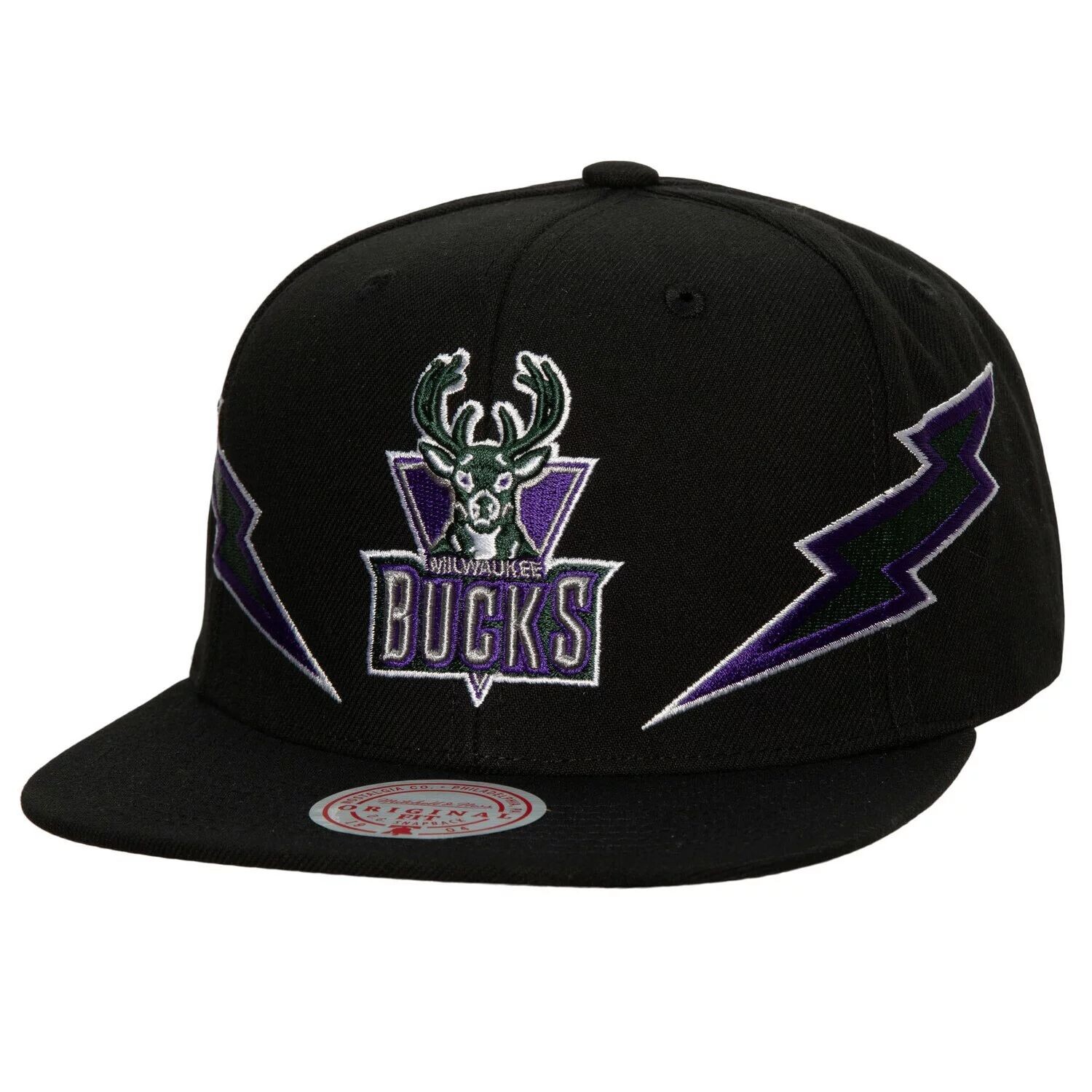 Мужская черная кепка Mitchell & Ness Milwaukee Bucks из твердой древесины Classics Soul Double Trouble с молнией Snapback
Мужская черная кепка Mitchell & Ness Milwaukee Bucks из твердой древесины Classics Soul Double Trouble с молнией Snapback
