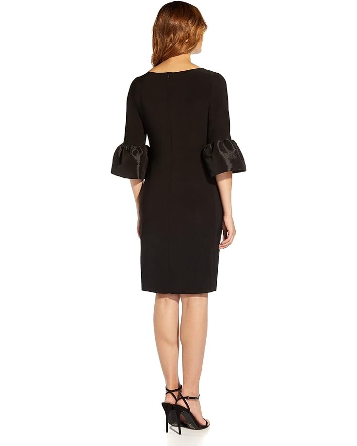 Платье Adrianna Papell Stretch Jersey Side Ruched Dress with Bell Sleeve Detail, черный
Платье Adrianna Papell Stretch Jersey Side Ruched Dress with Bell Sleeve Detail, черный