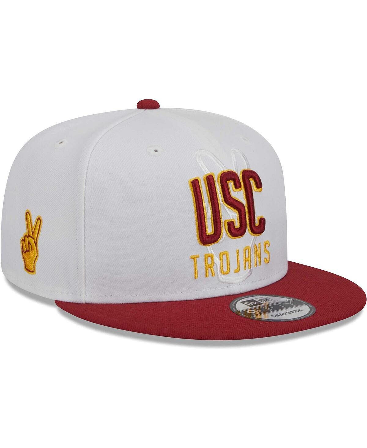 Мужская двухцветная кепка Snapback 9FIFTY белого цвета и Cardinal USC Trojans New Era
Мужская двухцветная кепка Snapback 9FIFTY белого цвета и Cardinal USC Trojans New Era