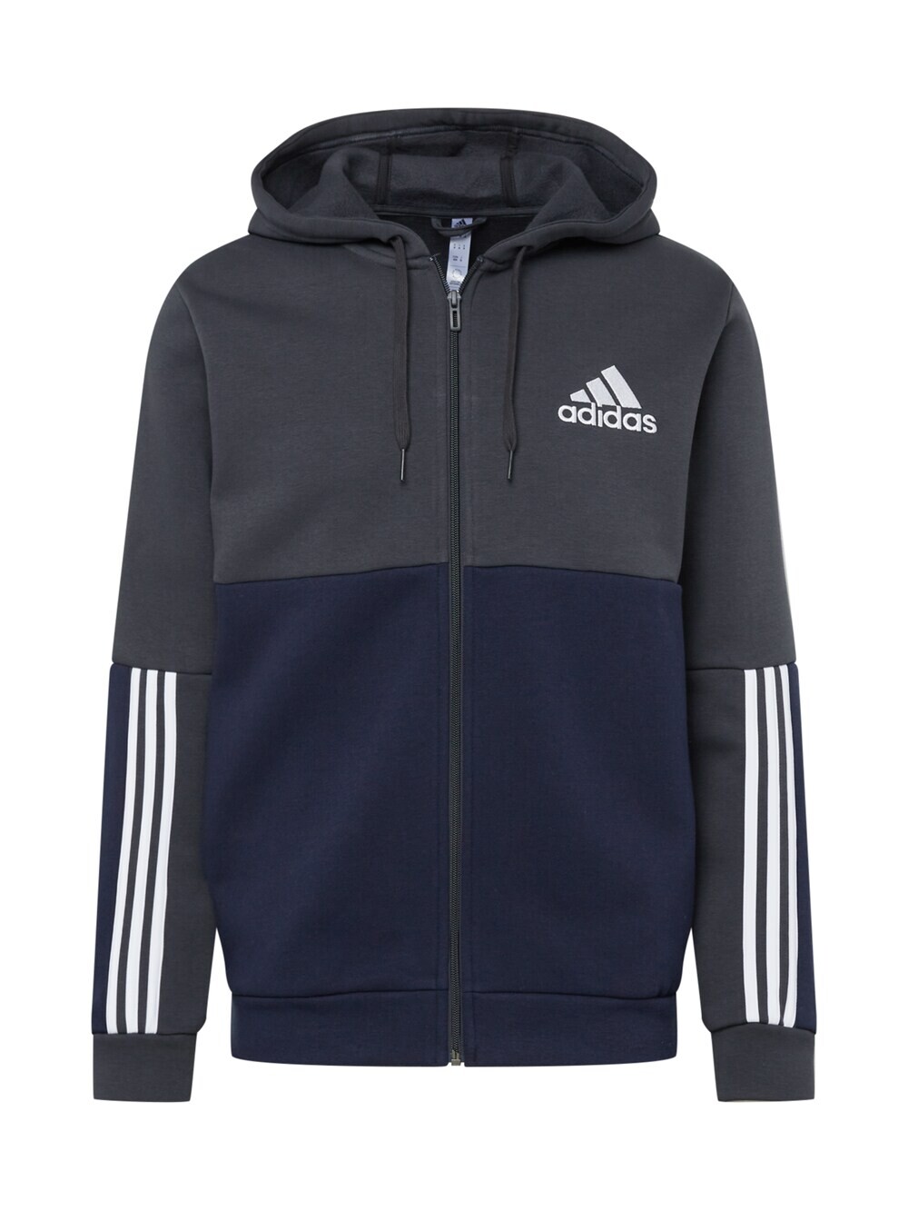 Спортивная толстовка на молнии Adidas Essentials Colorblock Fleece, серый/антрацит
Спортивная толстовка на молнии Adidas Essentials Colorblock Fleece, серый/антрацит