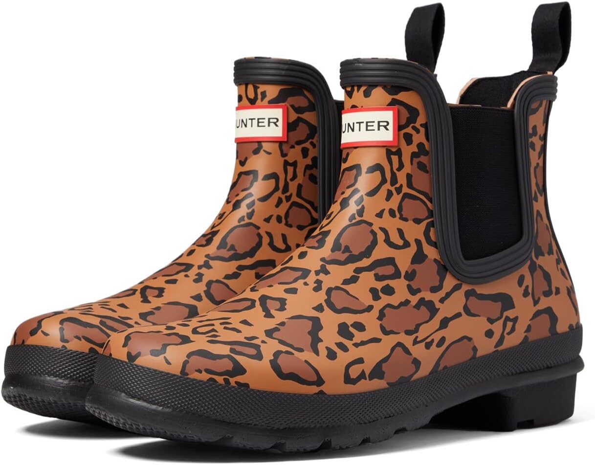 Резиновые сапоги Original Chelsea Leopard Print Hunter, цвет Rich Tan/Saddle/Black
Резиновые сапоги Original Chelsea Leopard Print Hunter, цвет Rich Tan/Saddle/Black