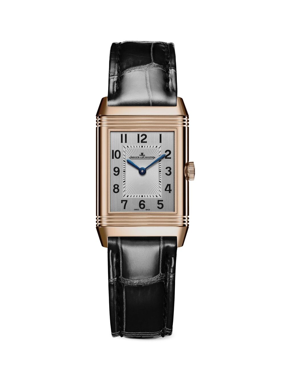 Часы Reverso Classic Duetto из 18-каратного розового золота, бриллиантов и кожи с реверсивным реверсом Jaeger-LeCoultre, черный
Часы Reverso Classic Duetto из 18-каратного розового золота, бриллиантов и кожи с реверсивным реверсом Jaeger-LeCoultre, черный