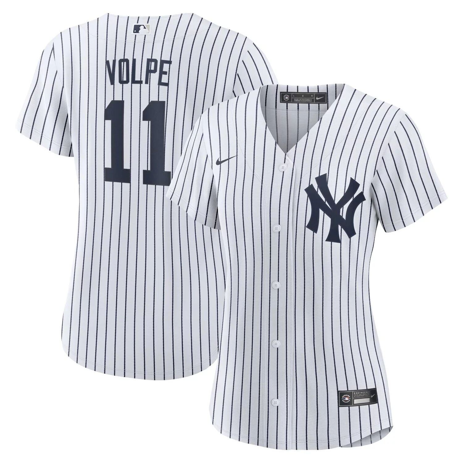 Женская белая домашняя футболка Nike Anthony Volpe New York Yankees Replica Player Nike, Белый
Женская белая домашняя футболка Nike Anthony Volpe New York Yankees Replica Player Nike, Белый