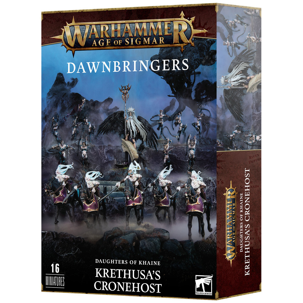 Миниатюра Games Workshop Dawnbringers: Daughters of Khaine - Krethusa's Cronehost
Миниатюра Games Workshop Dawnbringers: Daughters of Khaine - Krethusa's Cronehost
