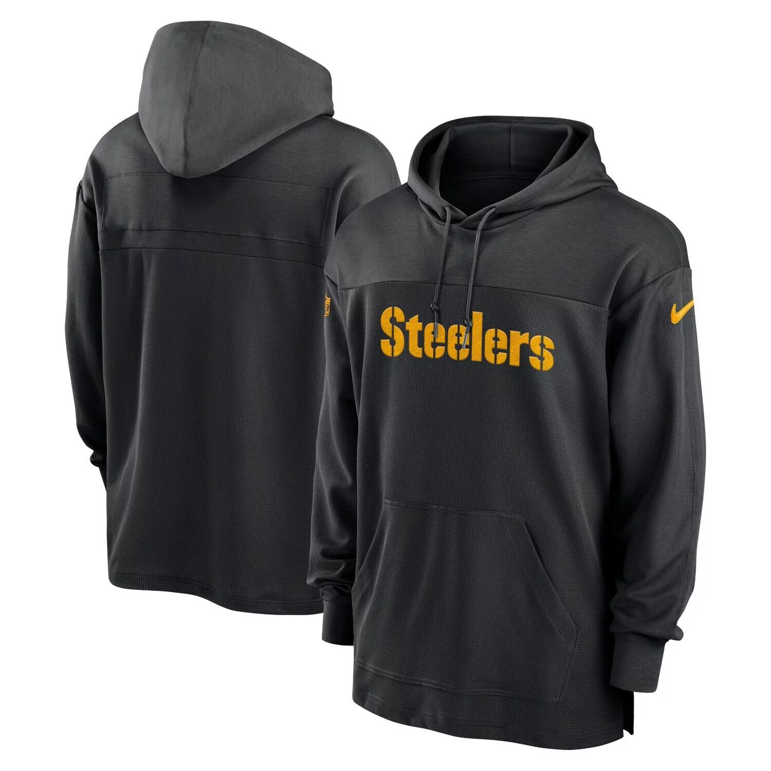 Мужская черная футболка с капюшоном Nike Pittsburgh Steelers 2023 Sideline Performance
Мужская черная футболка с капюшоном Nike Pittsburgh Steelers 2023 Sideline Performance