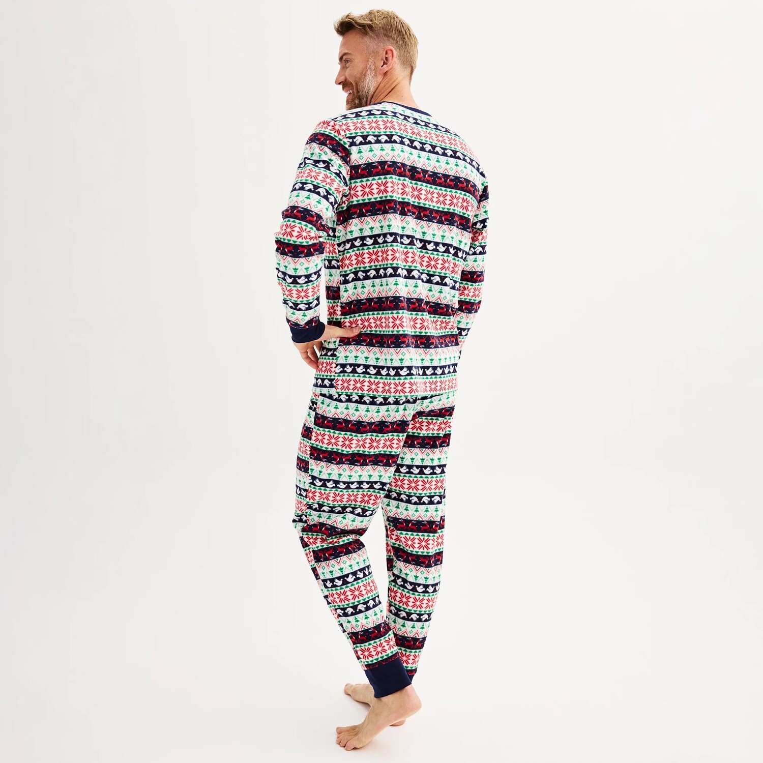 Мужские пижамные комплекты Jammies For Your Families Christmas Morning Fairisle с верхом и низом
Мужские пижамные комплекты Jammies For Your Families Christmas Morning Fairisle с верхом и низом