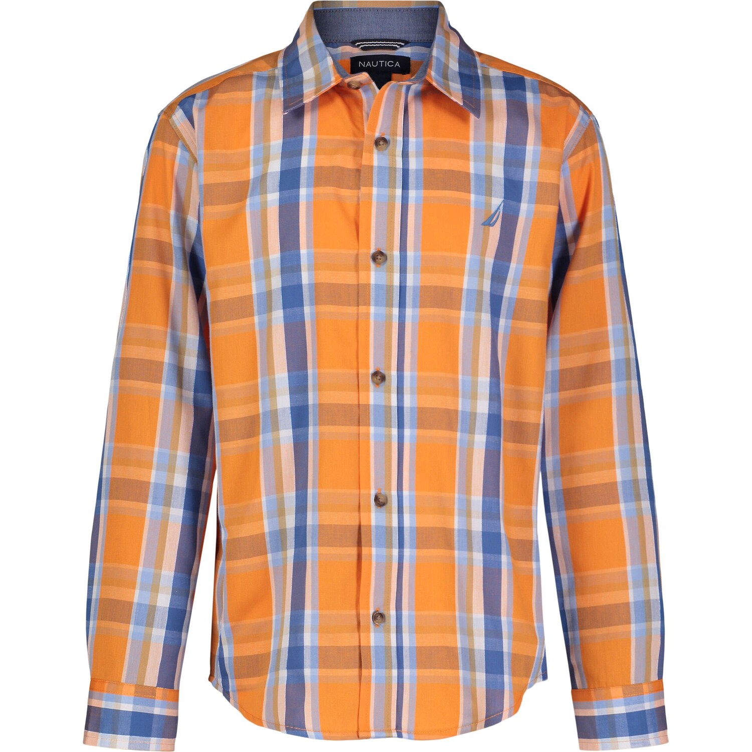 Рубашка в клетку Nautica Little Boys Cardinal с длинными рукавами (2T-7), цвет Blazing Orange
Рубашка в клетку Nautica Little Boys Cardinal с длинными рукавами (2T-7), цвет Blazing Orange