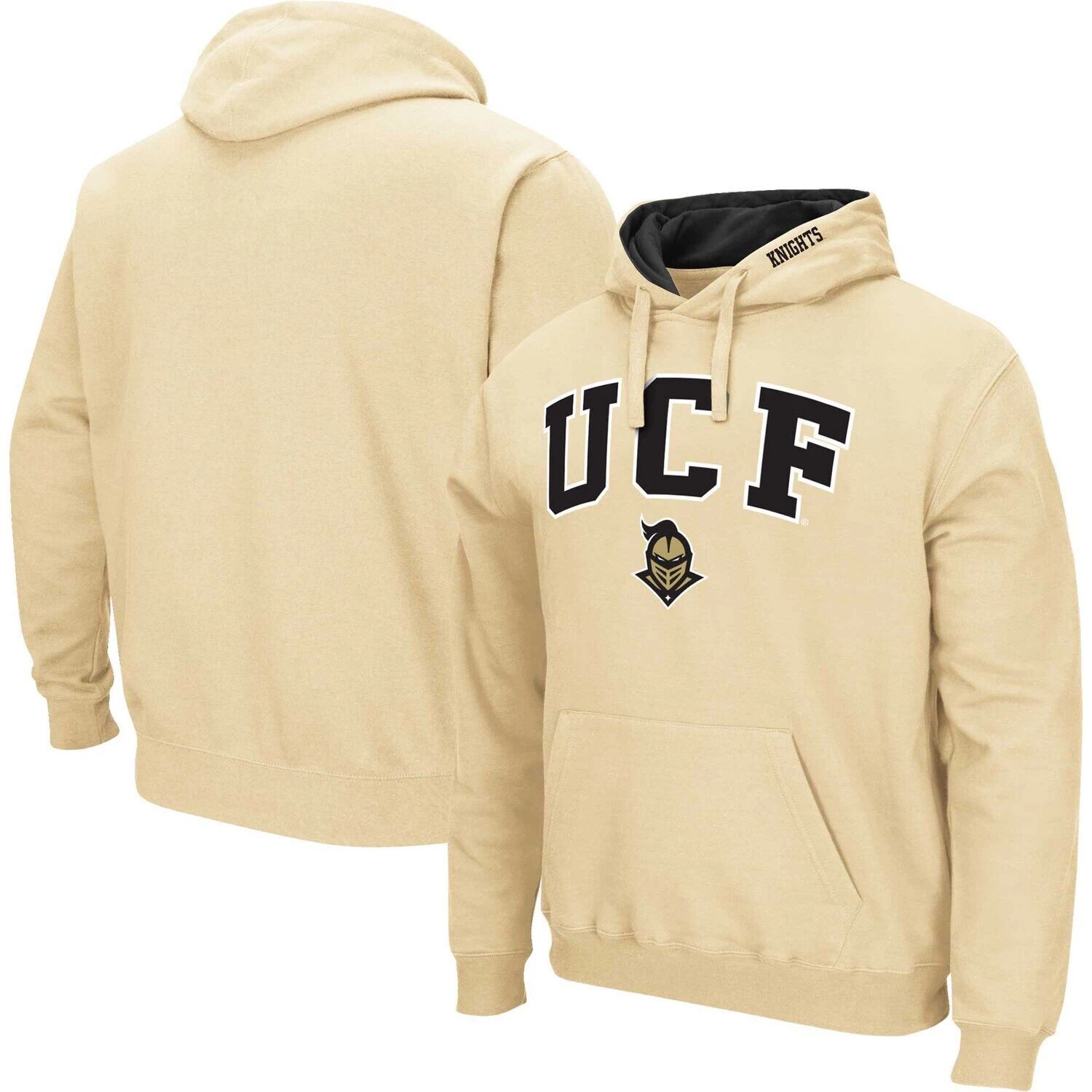 Мужской пуловер с капюшоном UCF Knights Arch & Logo золотого цвета Colosseum, Желтый
Мужской пуловер с капюшоном UCF Knights Arch & Logo золотого цвета Colosseum, Желтый