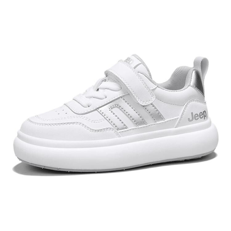 Детские кроссовки для скейтбординга Kids Low-top White/Silver Jeep, белый/серебряный
Детские кроссовки для скейтбординга Kids Low-top White/Silver Jeep, белый/серебряный