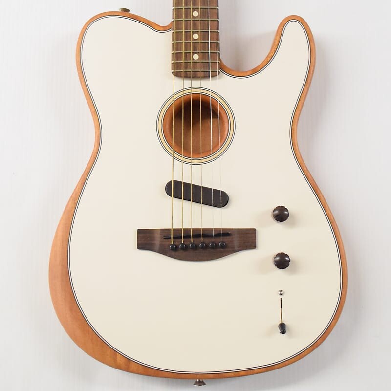 Акустическая гитара Fender Acoustasonic Player Telecaster Acoustic-electric Guitar - Arctic White with Rosewood Fingerboard
Акустическая гитара Fender Acoustasonic Player Telecaster Acoustic-electric Guitar - Arctic White with Rosewood Fingerboard