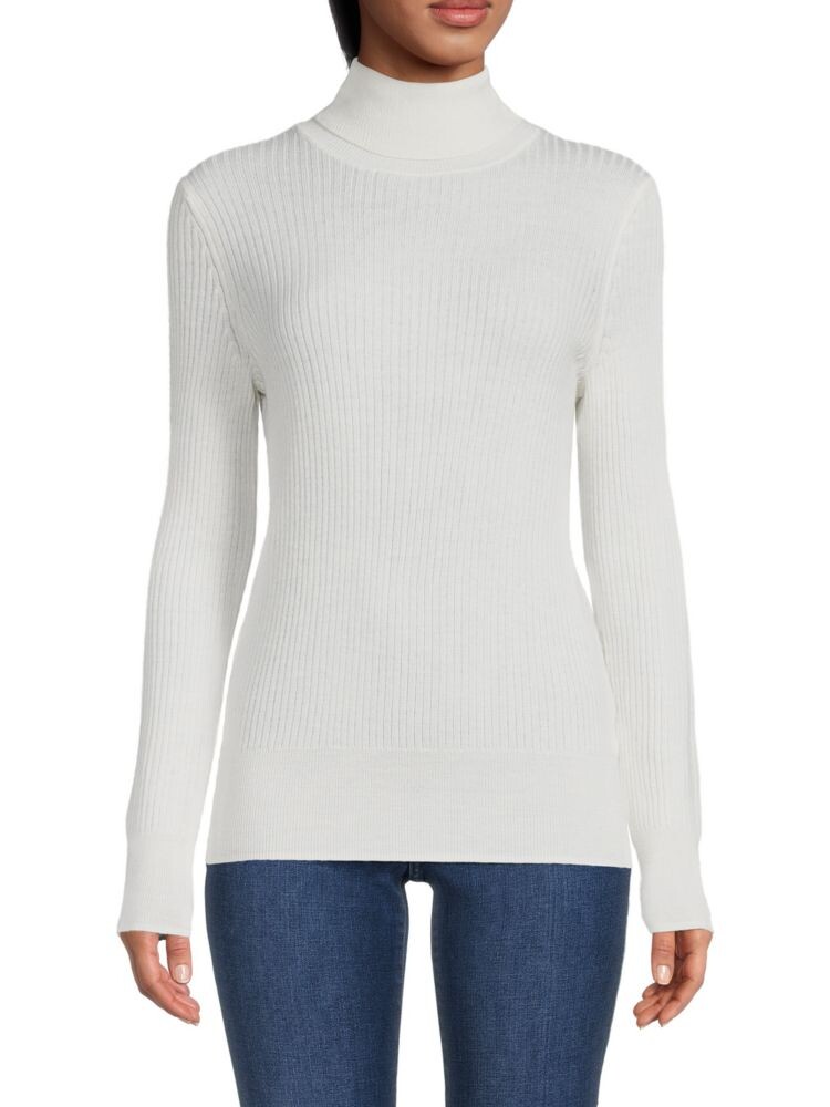 Свитер из смесовой мериносовой шерсти в рубчик Saks Fifth Avenue, цвет Frost White
Свитер из смесовой мериносовой шерсти в рубчик Saks Fifth Avenue, цвет Frost White