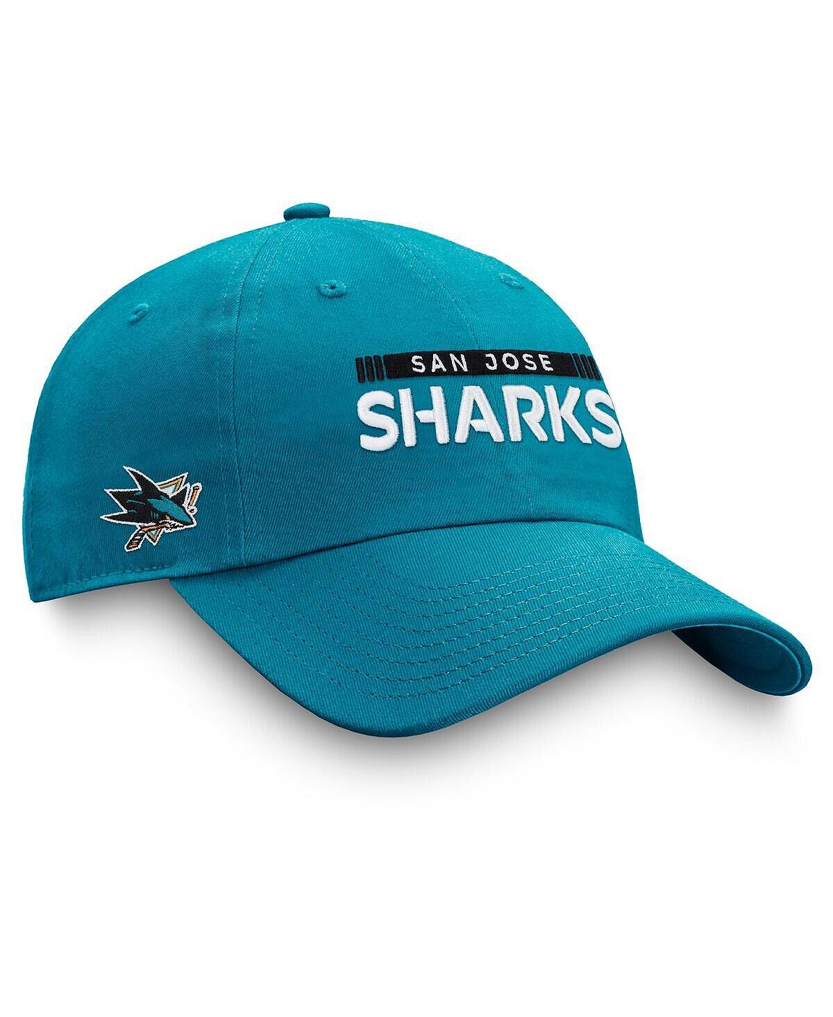 Мужская фирменная бирюзовая регулируемая кепка San Jose Sharks Authentic Pro Rink Fanatics
Мужская фирменная бирюзовая регулируемая кепка San Jose Sharks Authentic Pro Rink Fanatics