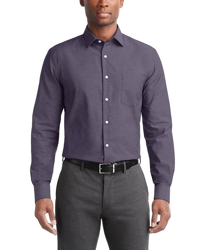 Мужская классическая рубашка классического кроя Stain Shield Van Heusen, фиолетовый
Мужская классическая рубашка классического кроя Stain Shield Van Heusen, фиолетовый