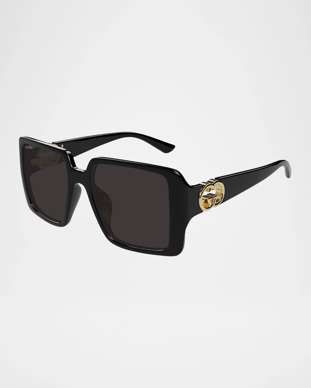 Крупногабаритные пластиковые квадратные солнцезащитные очки Gucci, цвет Shiny Black
Крупногабаритные пластиковые квадратные солнцезащитные очки Gucci, цвет Shiny Black